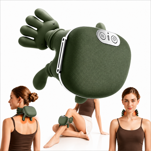 Masajeador 3D con Calor Terapéutico para Alivio Muscular